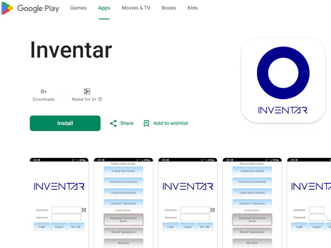 INVENTAR on Google Play
